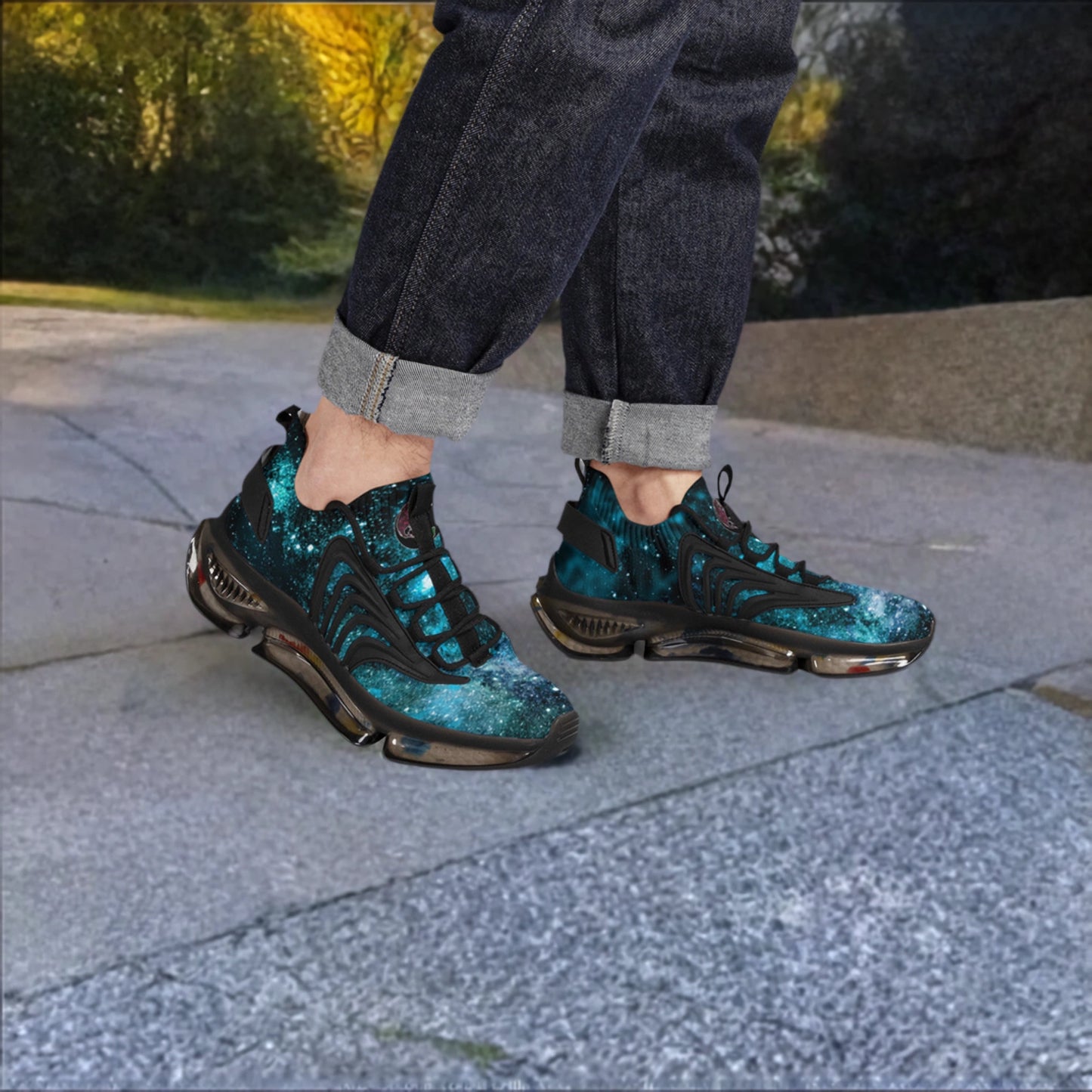 My Journey Galaxy Space Nebula Unisex Athletic Shoes - The Nebula Palace