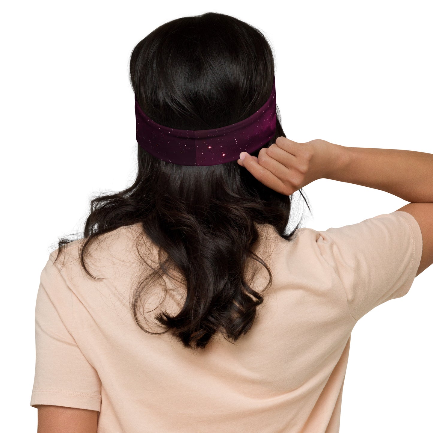 Maroon Nebula Astronomical Headband
