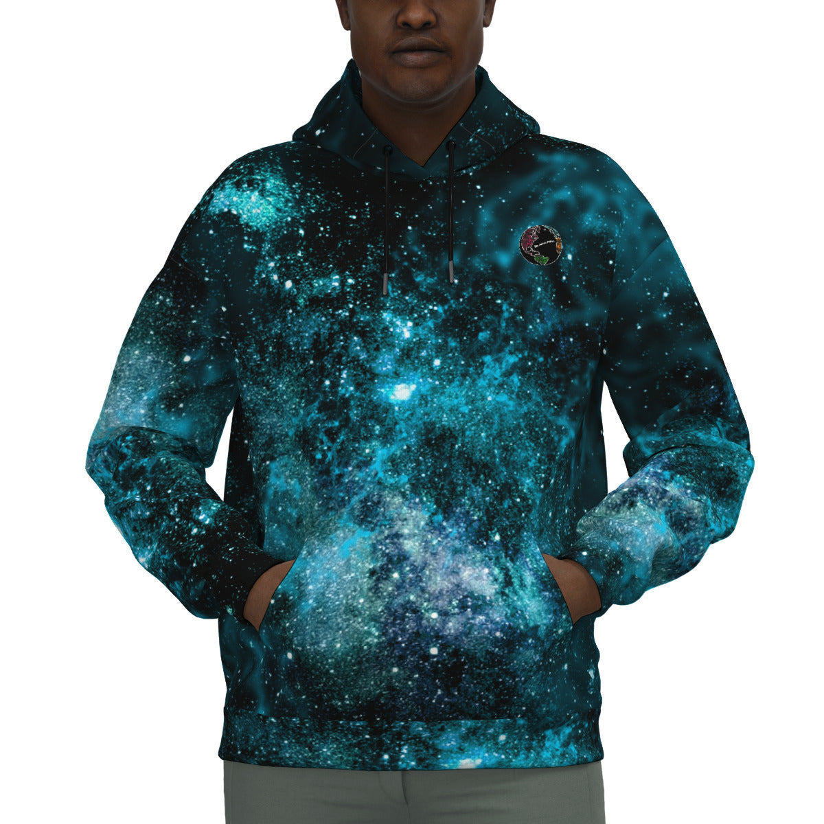 My Journey Unisex Plus Size Fleece Pullover Fashion Hoodie The Nebula Palace: Spiritually Cosmic Fashion