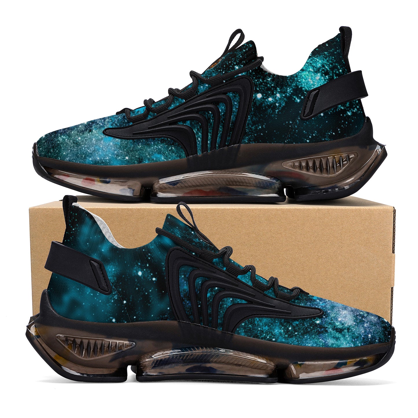 My Journey Galaxy Space Nebula Unisex Athletic Shoes The Nebula Palace: Spiritually Cosmic Fashion