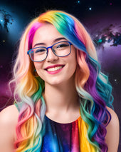 A woman smiling from working on her spiritual journey for growth and maturity.