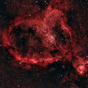 The Heart Nebula - A photo capture created by Andrew McCarthy