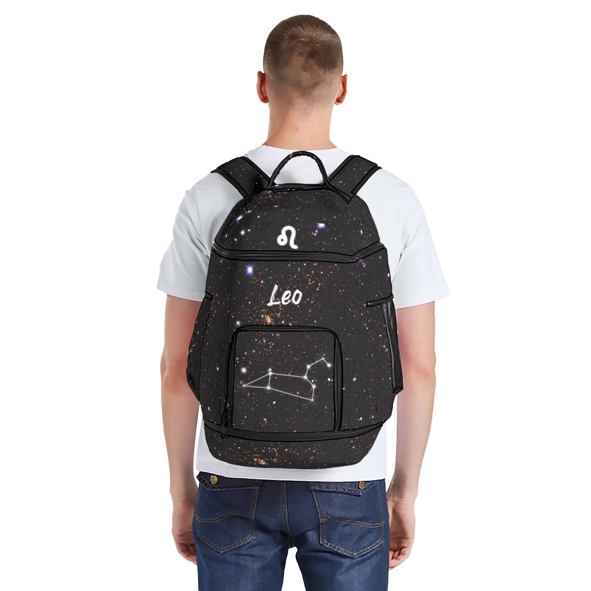 Astrology Astronomy Leo Constellation Multifunctional Backpack