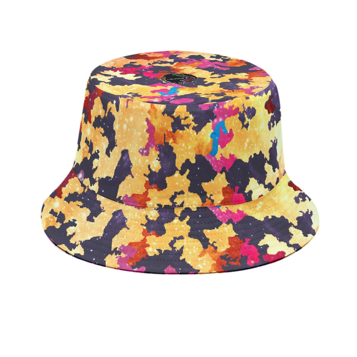 Sunset Cosmic Camouflage Bucket Hat