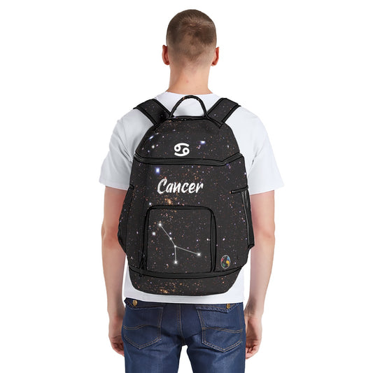 Cancer Horoscope Constellation All-Over Print Multifunctional Backpack