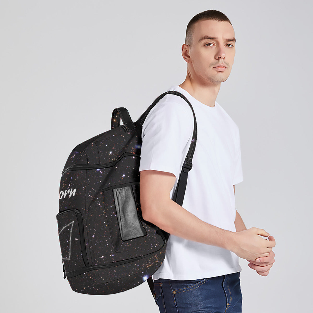 Capricorn Constellation Backpack: Multifunctional Cosmic Gear for Astrology and Space Enthusiasts