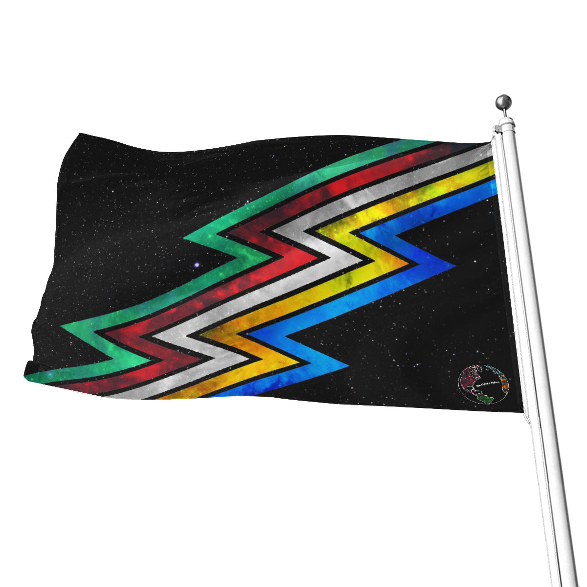 The Nebula Palace Cosmic Disability Pride Flag for Room & Balcony Decor - The Nebula Palace