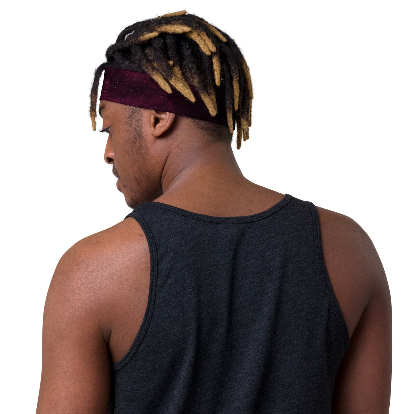 Maroon Nebula Astronomical Headband