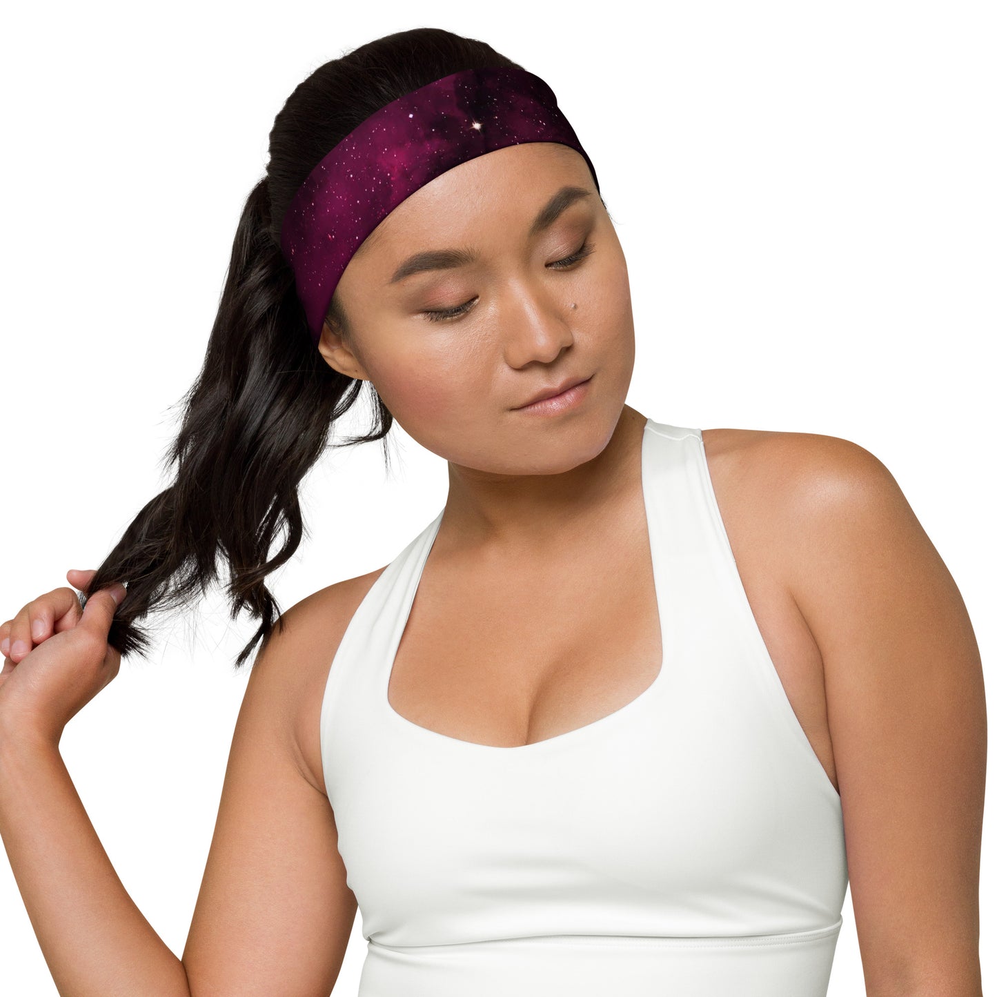 Maroon Nebula Astronomical Headband