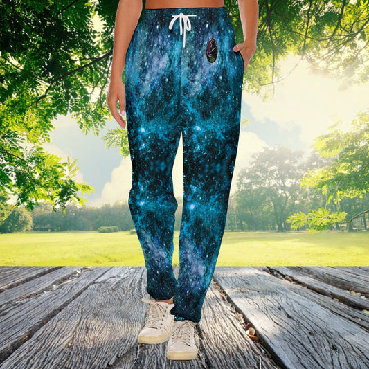 My Journey Galaxy Space Nebula Women's Fashion Casual Pants The Nebula Palace: Spiritually Cosmic Fashion