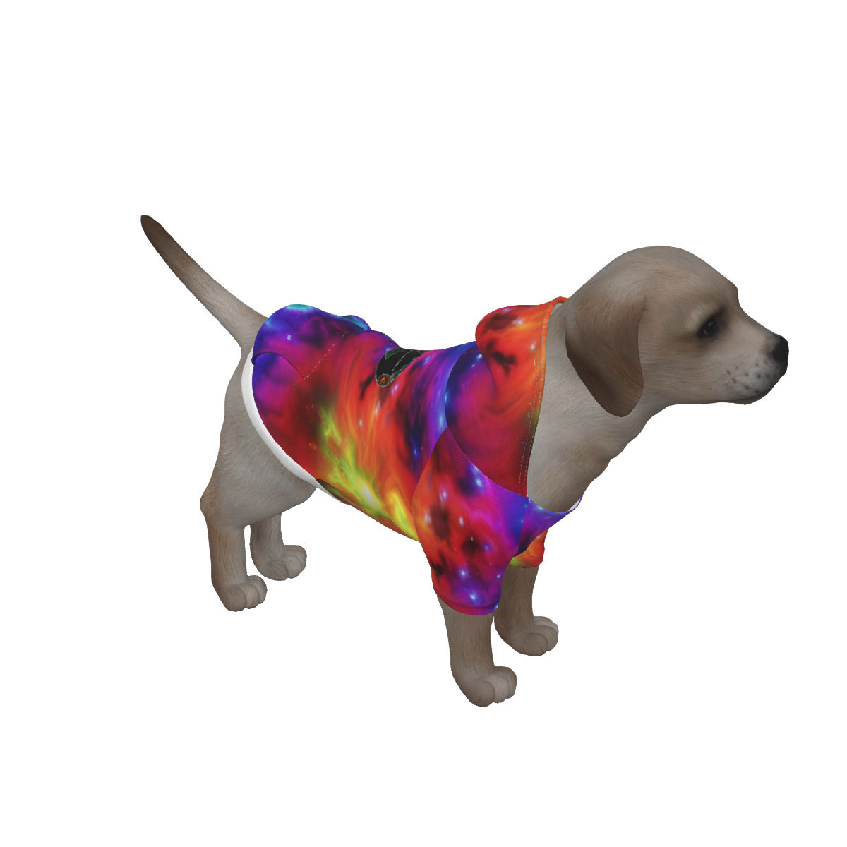 Spiritual Nebula All-Over Print Dog's Pullover Hoodie The Nebula Palace: Spiritually Cosmic Fashion