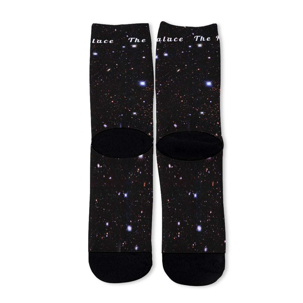 Galactic Elegance: Starry Night Comfort Long Socks