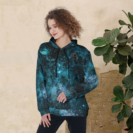 My Journey Galaxy Nebula Space Women's Heavy Fleece Fashion Hoodie - The Nebula Palace