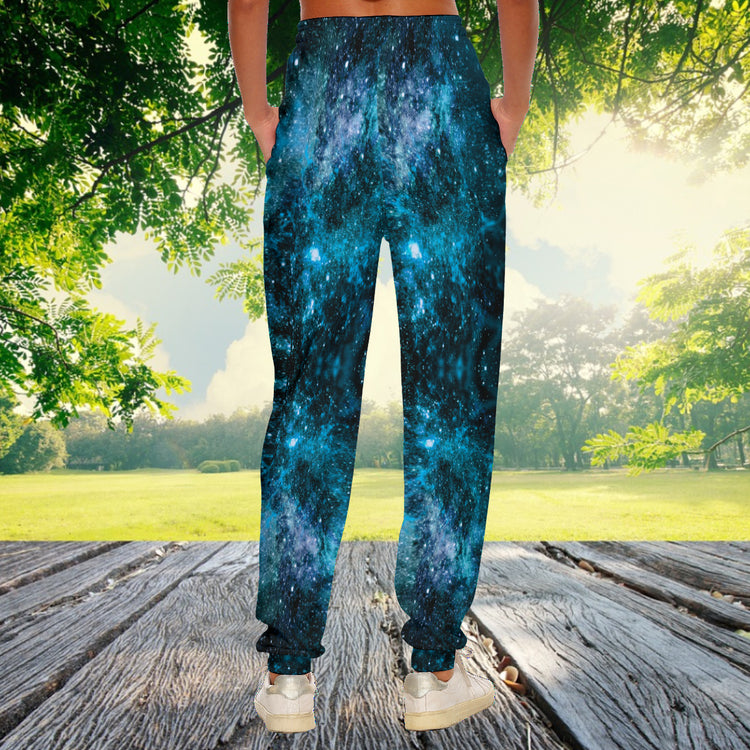 My Journey Galaxy Space Nebula Women's Fashion Casual Pants - The Nebula Palace