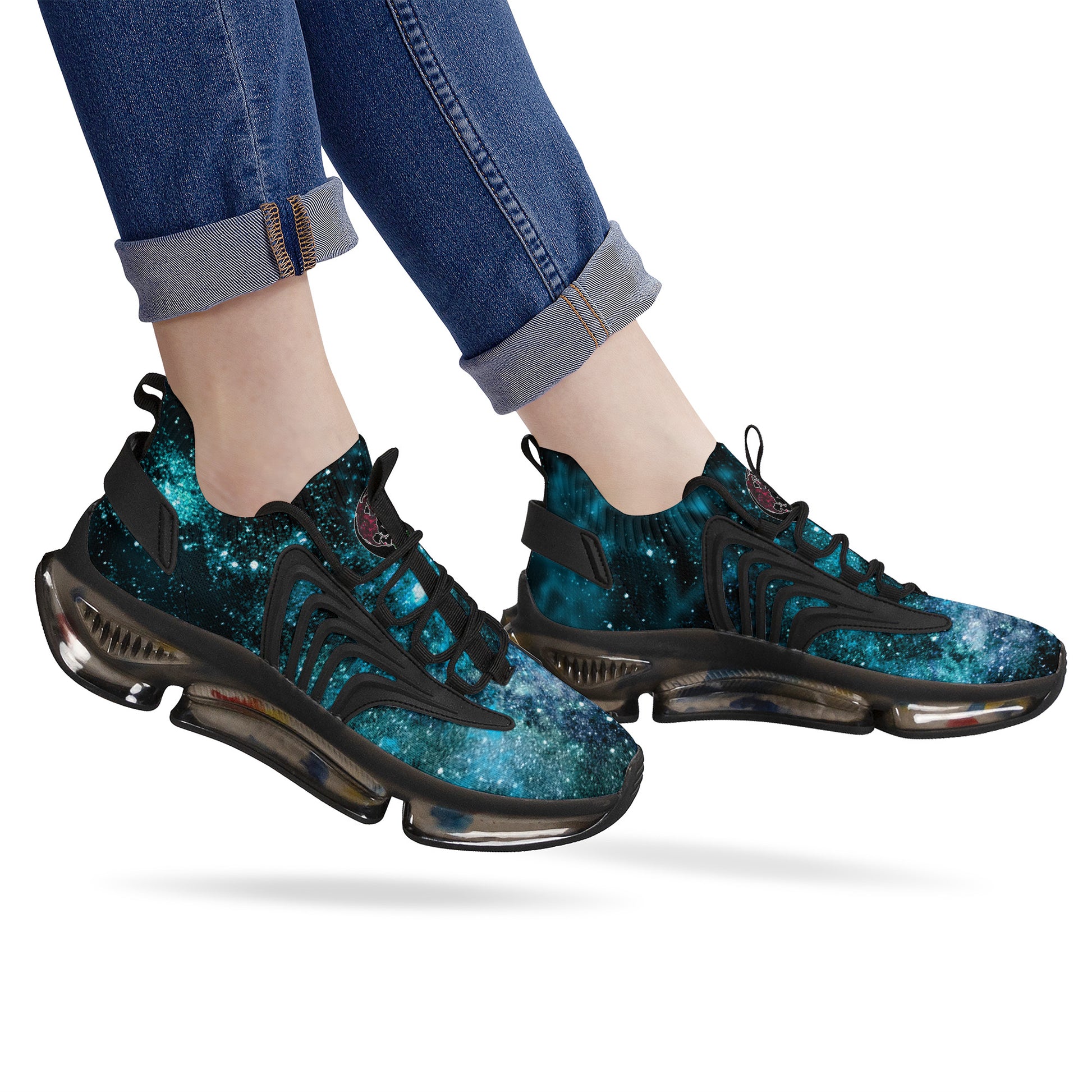My Journey Galaxy Space Nebula Unisex Athletic Shoes The Nebula Palace: Spiritually Cosmic Fashion