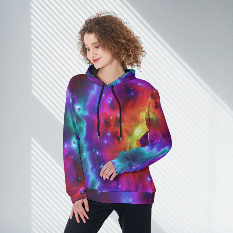 Spiritual Resonation fashion hoodie from The Nebula Palace for women